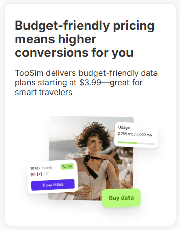 TooSIM affiliate program